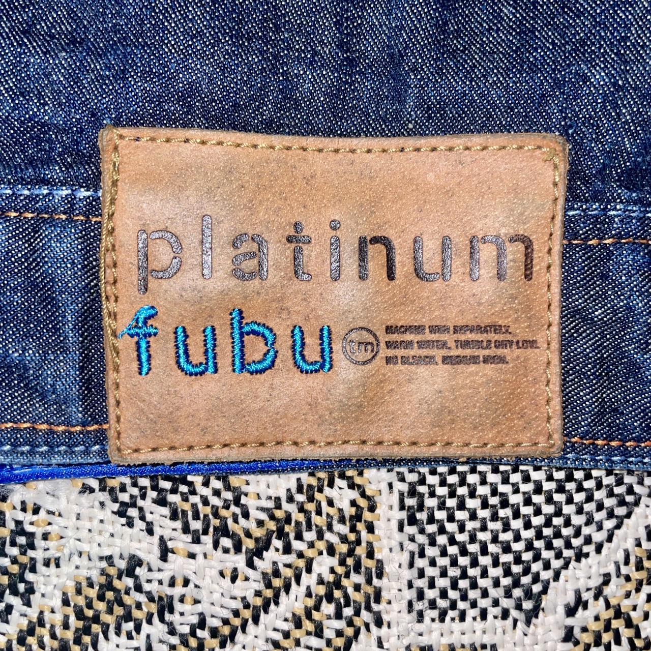 Vintage 1990s Fat Albert Platinum Fubu Denim Jacket •