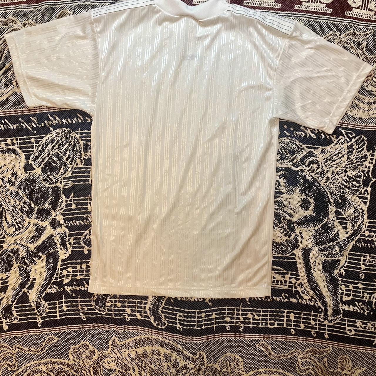 Vintage 1990s Adidas Center Logo Practice Soccer Jersey Made in USA