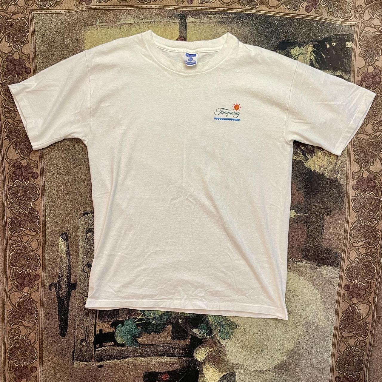 Vintage 1990 Tangueray Summer Tour 90’ Single Stitch Made in USA Tee Shirt on RP Heavyweight, Front & Back Hit •