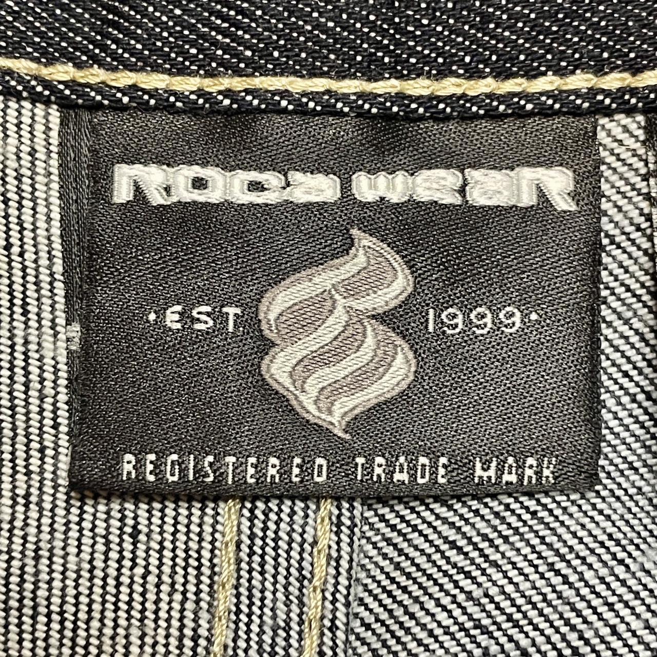 Vintage Y2K Rocawear Oversized Dark Denim Jeans •