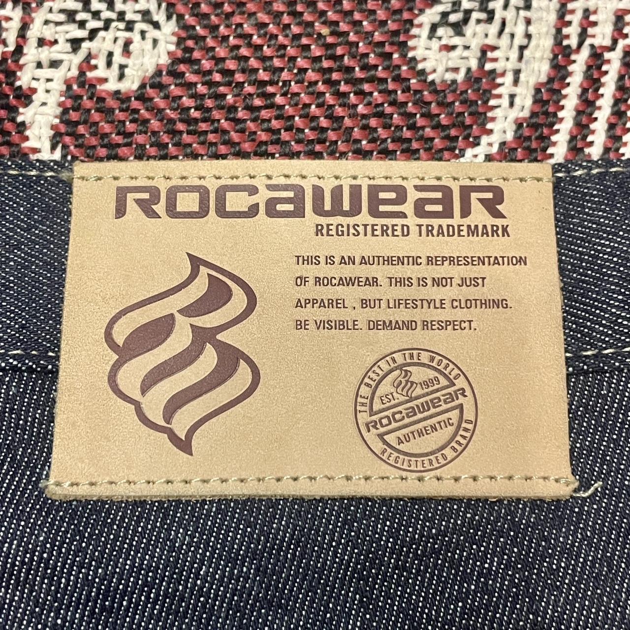 Vintage Y2K Rocawear Oversized Dark Denim Jeans •