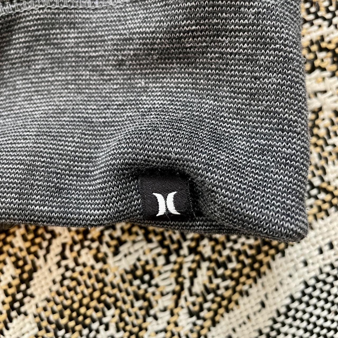 Y2K Hurley Center logo Heavyweight Zip-Up Sweatshirt •