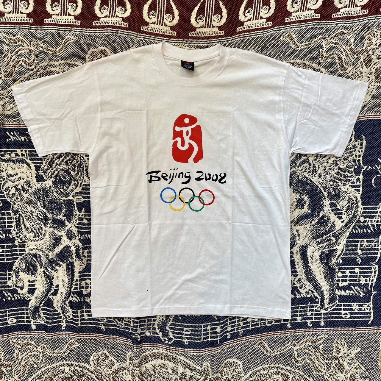 Y2K Beijing 2008 Olympics Tee Shirt •