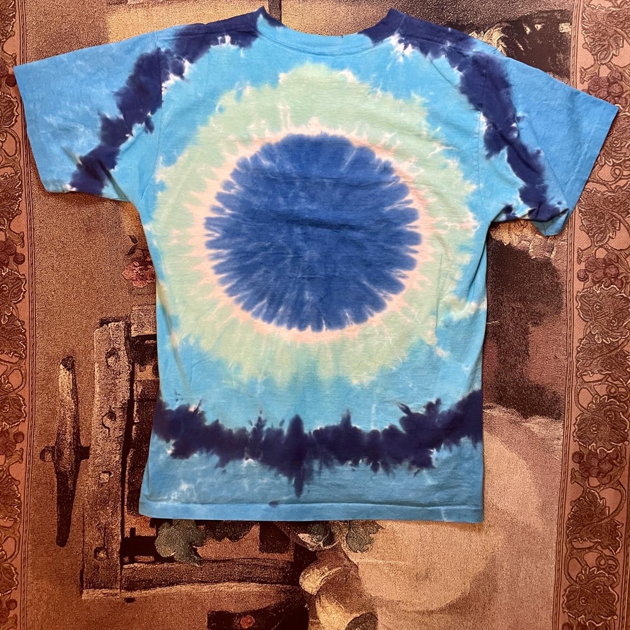 Vintage Y2K 2004 Liquid Blue Haight Ashbury San Francisco Single Stitch Tee Shirt •