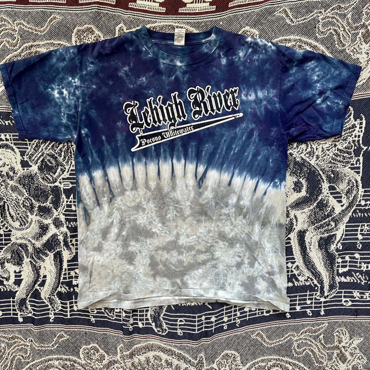 Vintage 1990’s Lehigh River Pocono White Water Tie-Dye hand Dyed by Sundog •