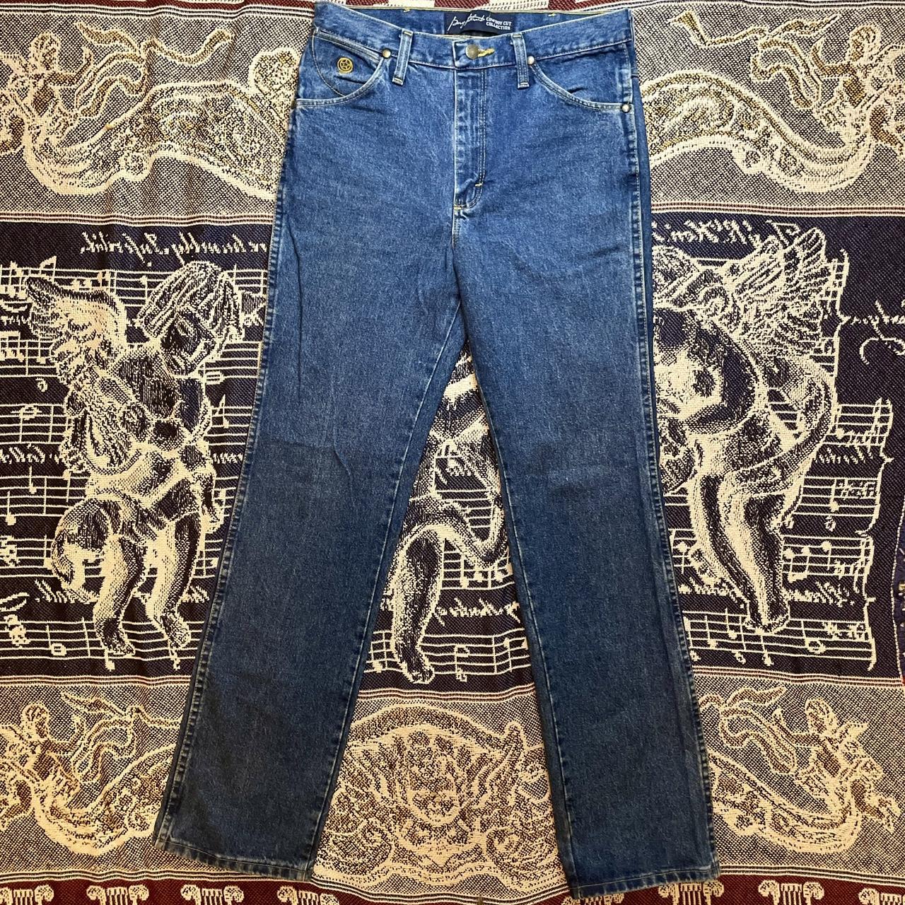 Vintage 1990s Wrangler George Straight Cowboy Cut Collection Denim Jeans