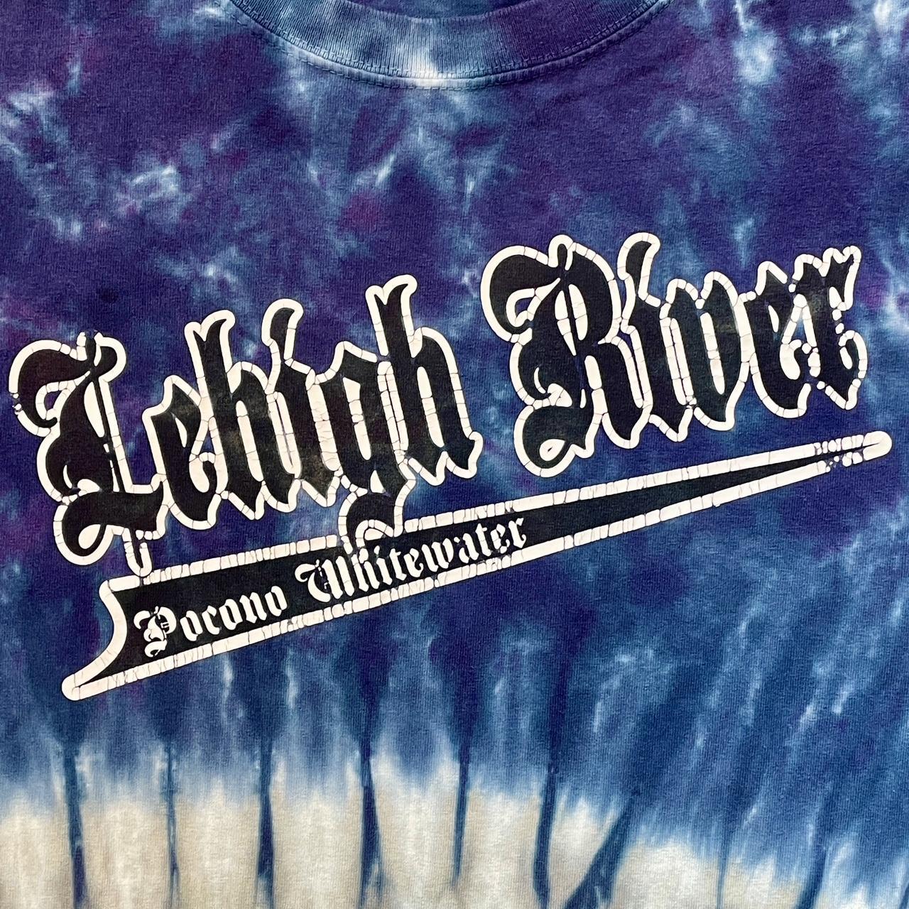 Vintage 1990’s Lehigh River Pocono White Water Tie-Dye hand Dyed by Sundog •