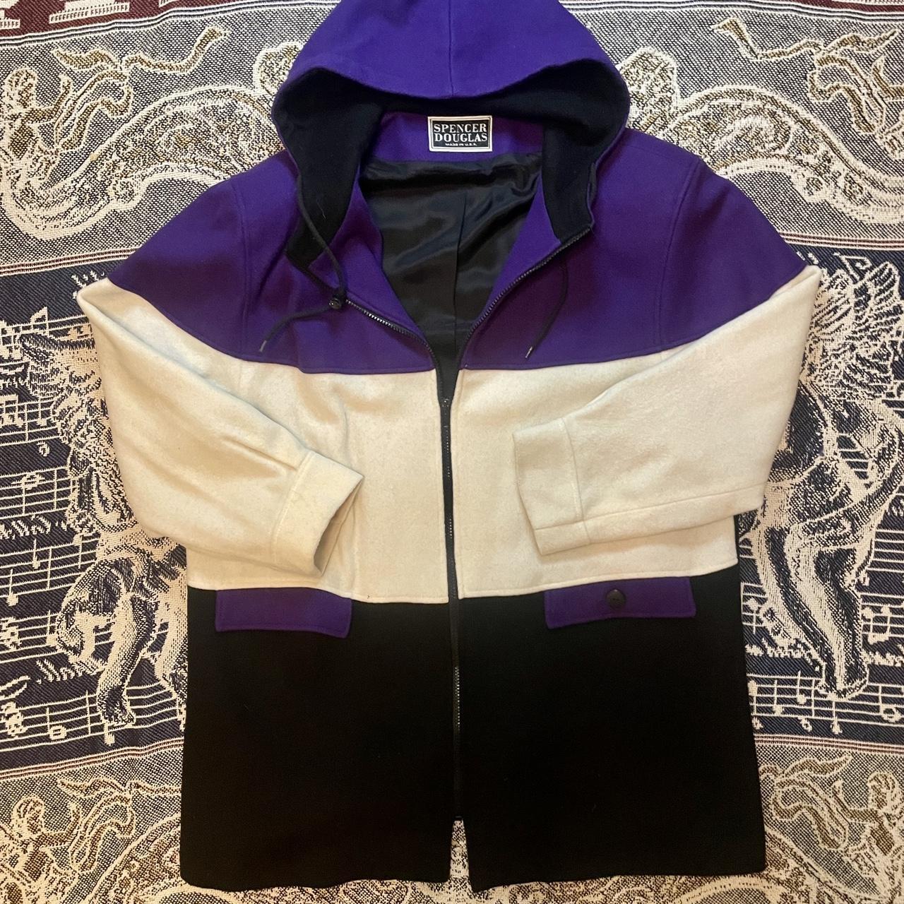 Vintage 1990s Spencer Douglas Wool Ski / Snowboarding Jacket Made in USA