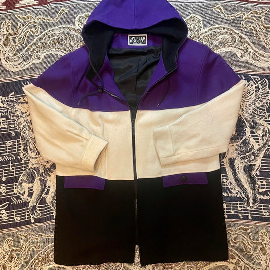 Vintage 1990s Spencer Douglas Wool Ski / Snowboarding Jacket Made in USA