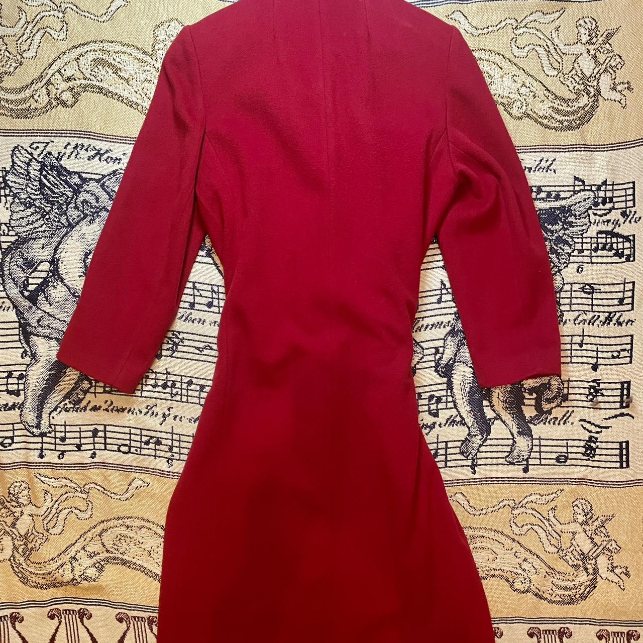 Vintage 1970s J.G.HOOK Double Breasted 100% Wool Trench Coat Made in USA ILGWU Union Made