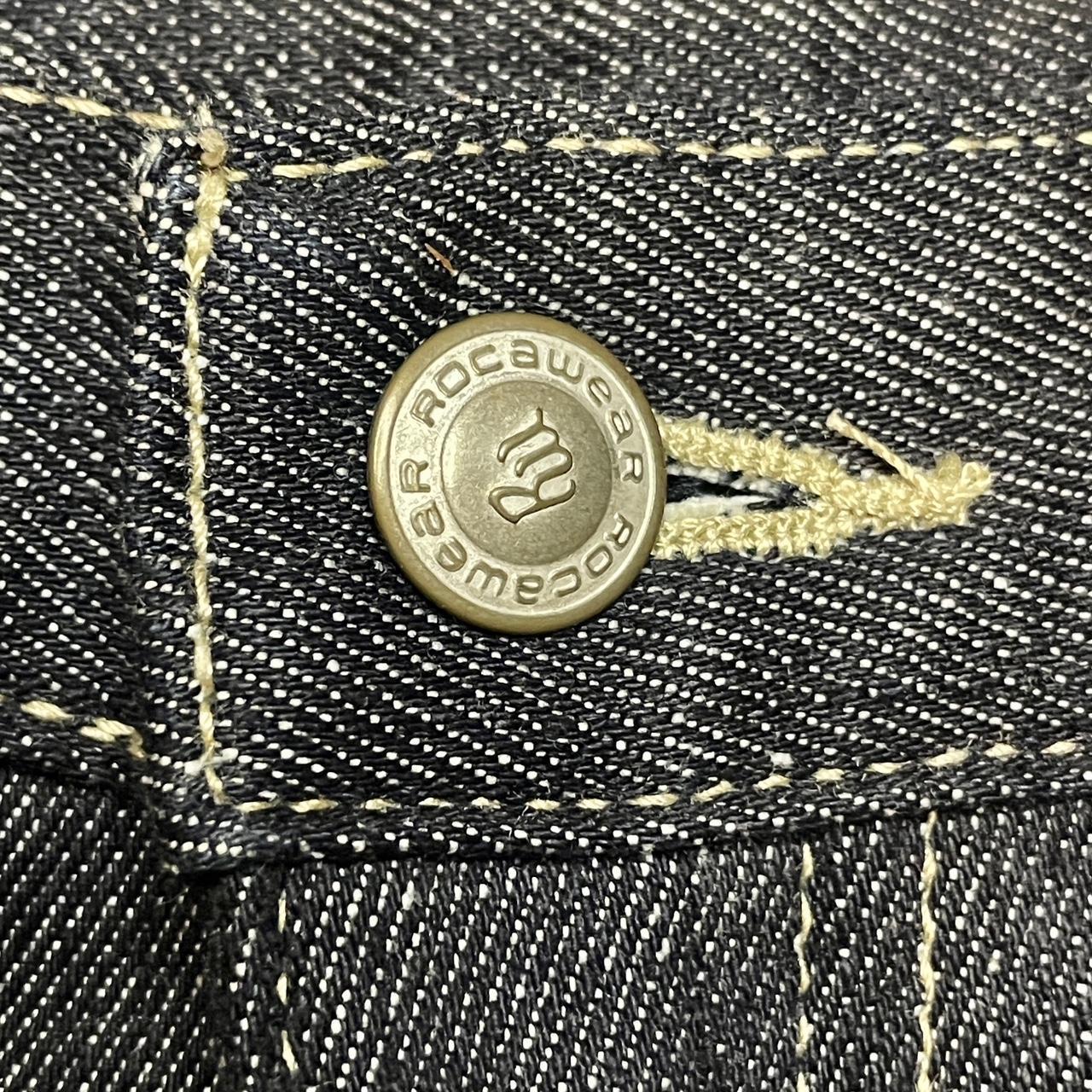 Vintage Y2K Rocawear Oversized Dark Denim Jeans •