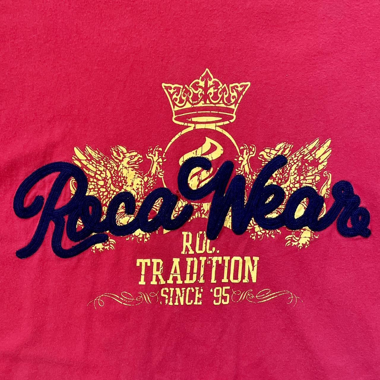 Vintage Y2K Rocawear Crown Oversized Tee-Shirt •