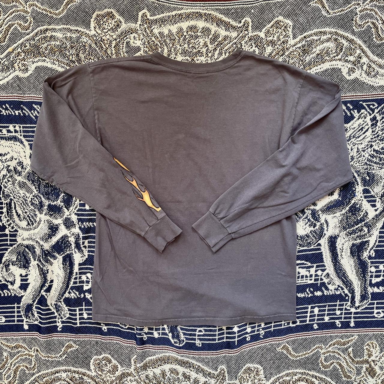 Vintage Y2K Gov’t Mule Band Tee w/ front & sleeve flame hits •