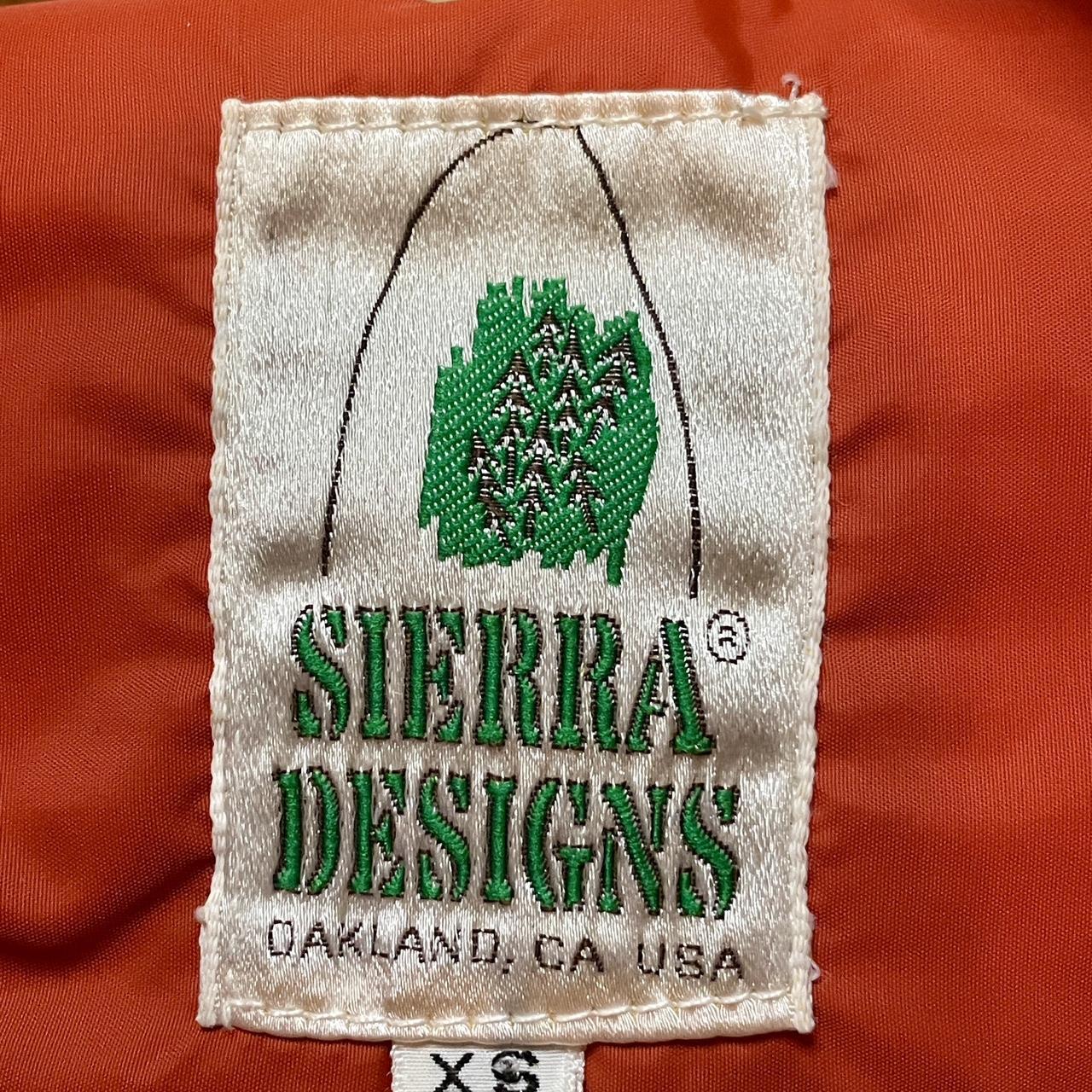Vintage 1970s Sierra Designs Goose Down Hiking Vest Made in Oakland California USA