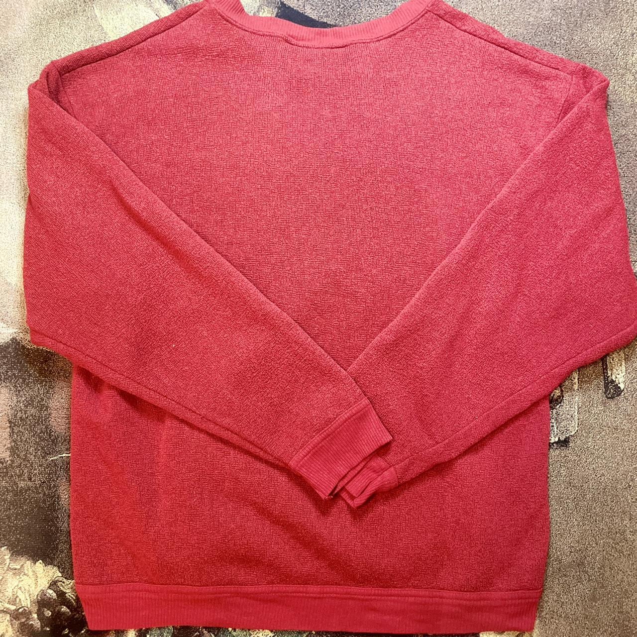 Vintage 90s Collection Unique “Canada Banff” Red Maple Leaf Crew Neck Sweatshirt •