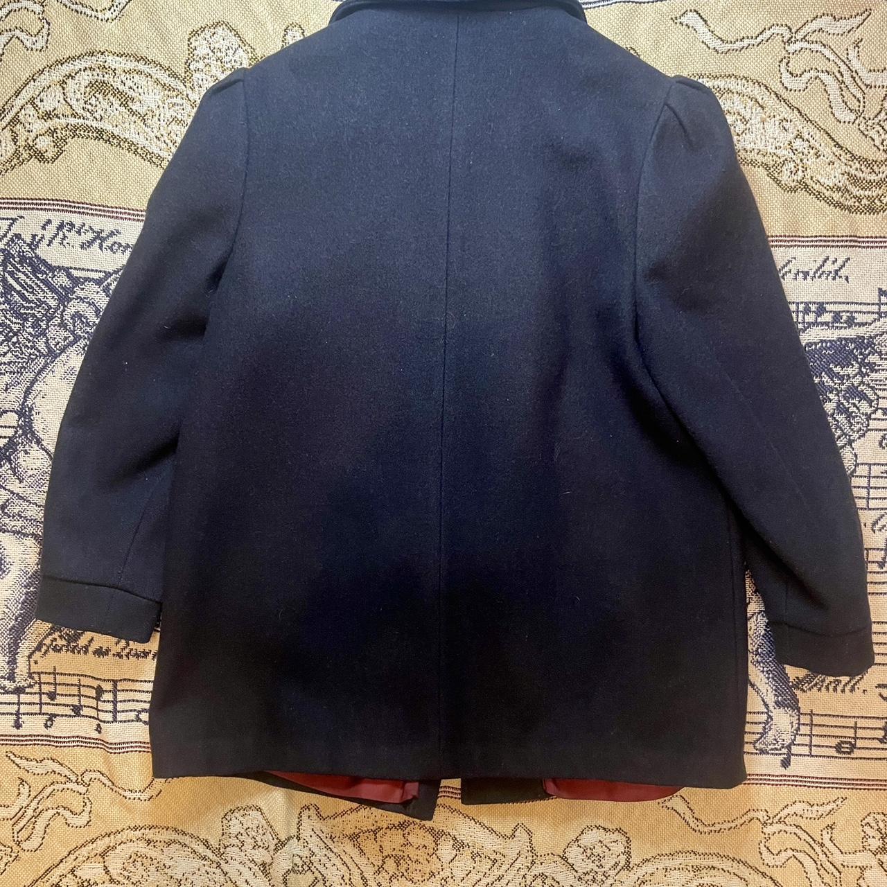Vintage 1990s NYG New York Girl Wool Peacoat made in USA by ILGWU Union •