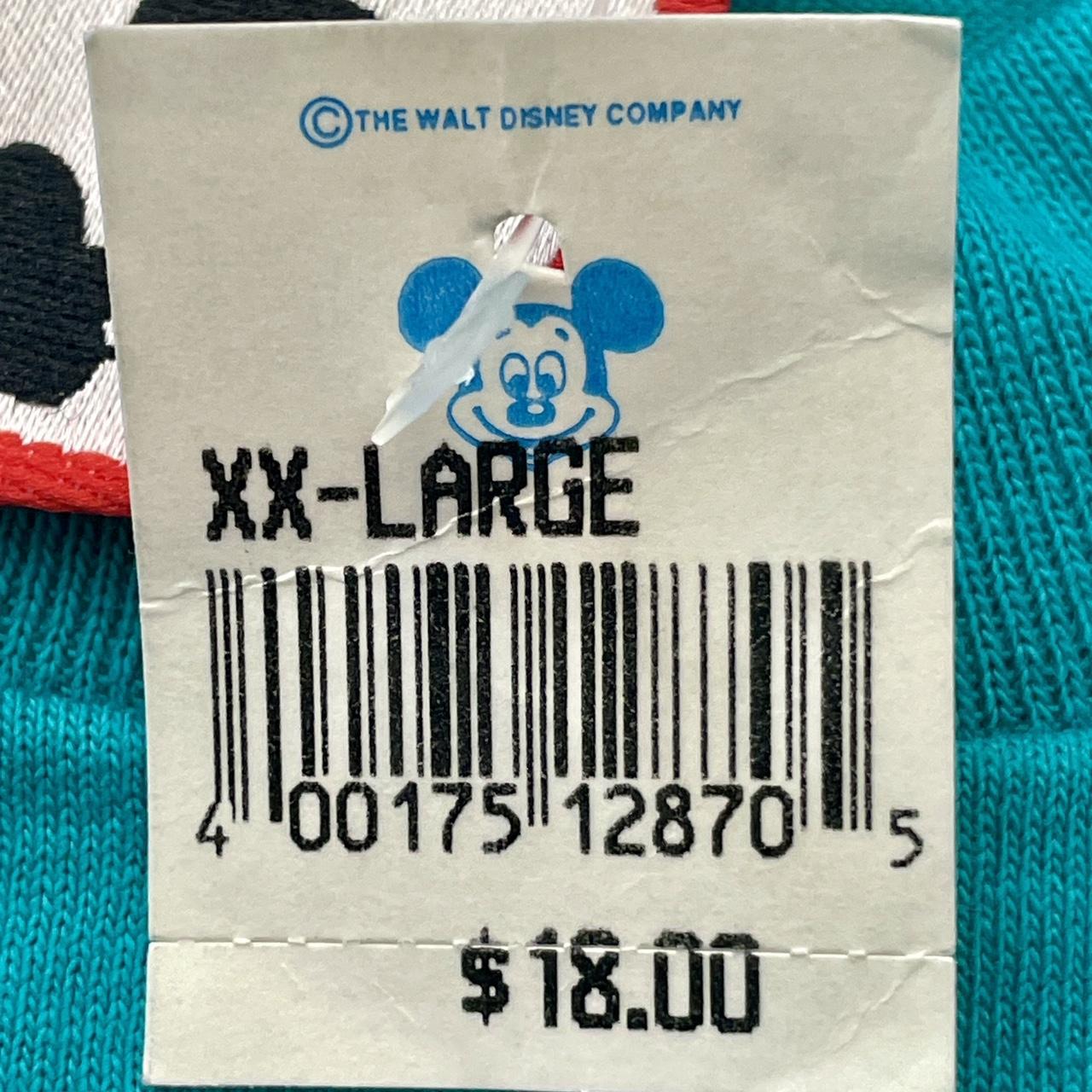 Vintage 1996 Disney World 25th Anniversary Wizard Mickey Single Stitch Tee-Shirt w/ Original Tag •