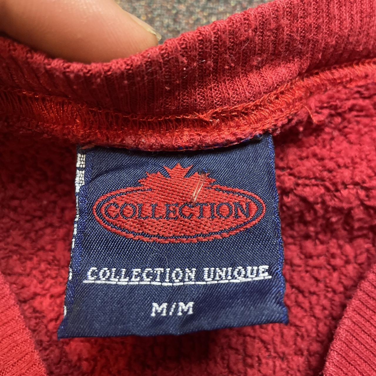 Vintage 90s Collection Unique “Canada Banff” Red Maple Leaf Crew Neck Sweatshirt •
