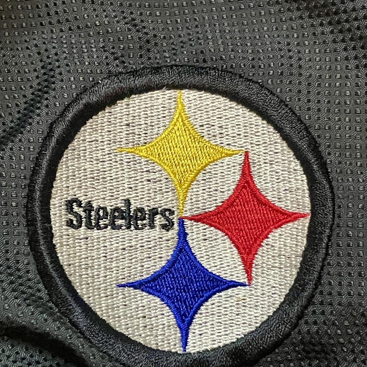 Vintage 1990s Pro Line NFL Steelers Reebok Jacket with Front, Back, & Arm Embroidery •