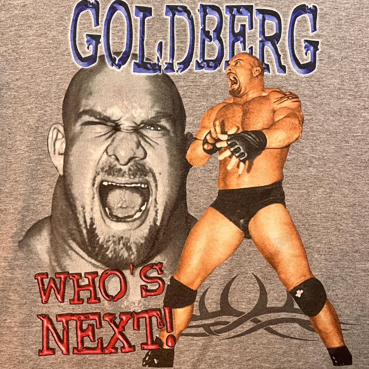 Vintage Late 90s Early 2000s Goldberg “Who’s Next?“ Tee Shirt on Tultex Tag