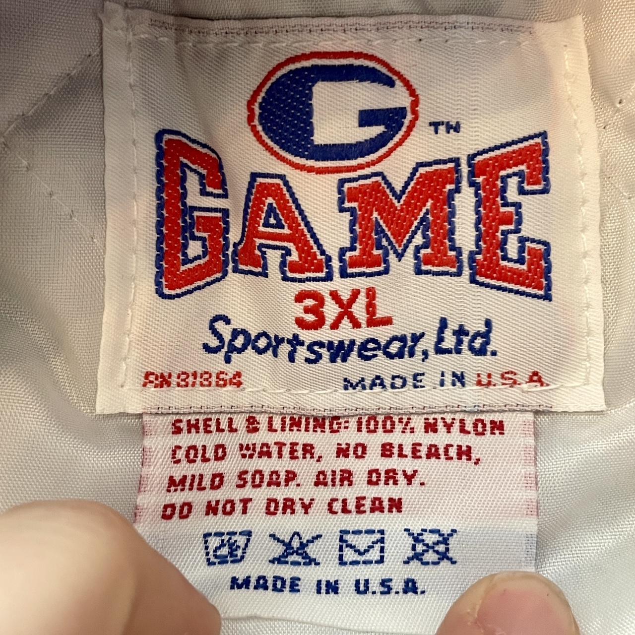 Vintage 1980s Long Island Car Club “Still Cruisin’” Varsity Outer Shell Jacket w/ Name Embroidered on GAME Sportswear Tag Made in USA