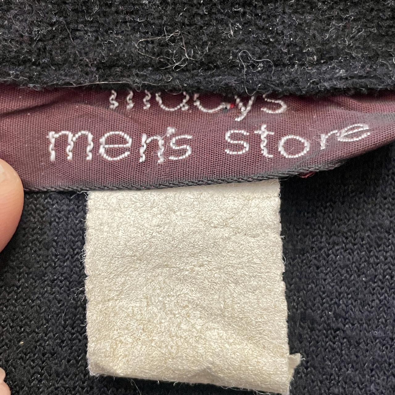 Vintage 1980’s Macys Men’s Store Velvet Cocktail Collared Shirt w/ 3 buttons & Single Stitch •